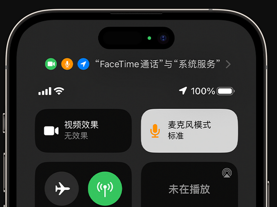 彭泽苹果授权维修网点分享iPhone在通话时让你的声音更清晰 