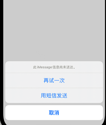 彭泽apple维修iPhone上无法正常发送iMessage信息