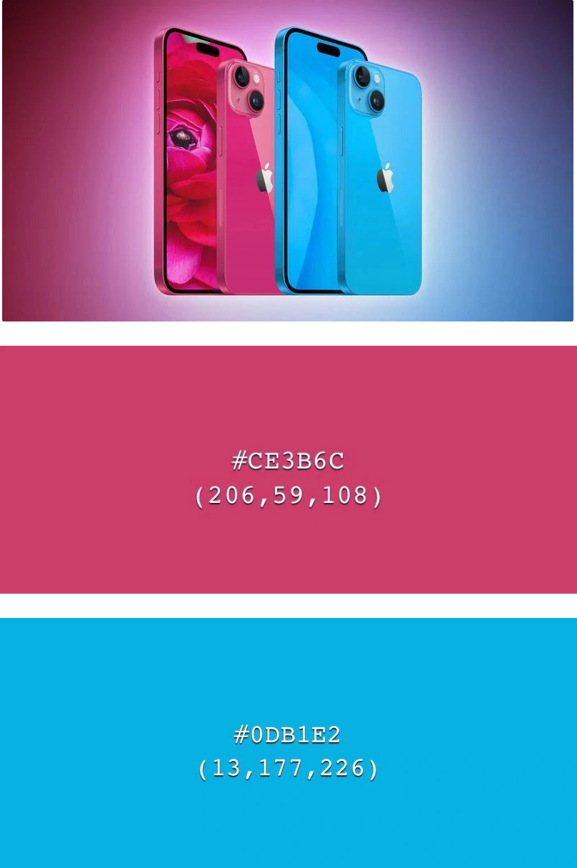 彭泽苹果维修网点分享iPhone 15 系列手机有哪些配色 