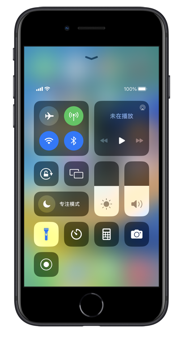 彭泽苹果14维修分享苹果iPhone 14 Pro手电筒开启方法 