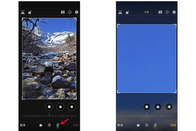彭泽苹果手机维修分享iPhone手机如何使用裁剪功能隐藏照片 